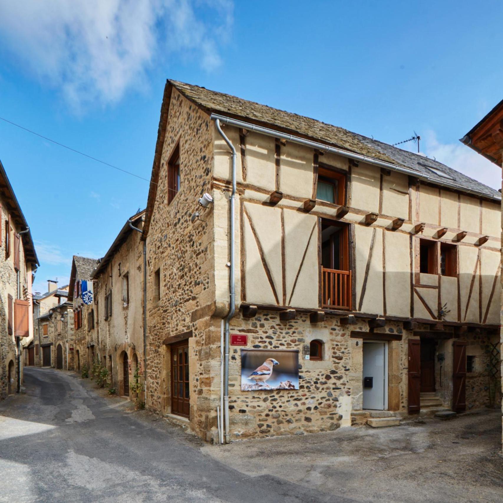 Jolie maison deux chambres et canapé-lit #au cœur du village# Sainte-Eulalie-d'Olt Extérieur photo